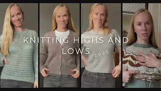 my 2025 knitting highs and lows the honest truth