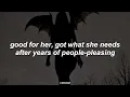 GOOD FOR HER - MOTHICA, emlyn (Lyrics)