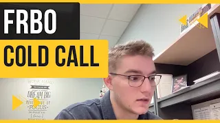 FRBO COLD CALL LIVE - Handling Objections