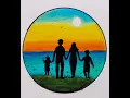 Download Lagu Cute Family Drawing... #drawing #colouring #art #cute #satisfying #scenery @sreebaviart