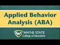 WSU Applied Behavior Analysis
