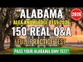 Alabama DMV Permit Practice Test 2026 150 Real ALEA Questions You MUST KNOW