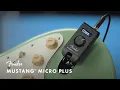Exploring the Mustang Micro Plus Fender