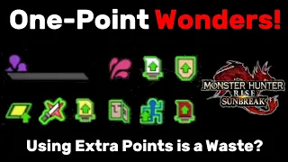 Top Ten Armor Skills Worth Having a Single Point In Monster Hunter Rise Sunbreak Guide