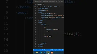 do while loop in javascript