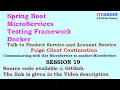 Spring Boot Microservices Feign client demo - inter communication between Microservices