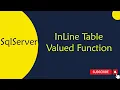 47 Inline Table Valued Function in SQL Server in Telugu