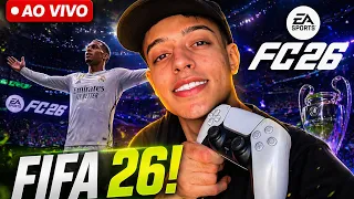 🔴 LIVE DO GR - RESENHA E GAMEPLAY (EA SPORTS 26)