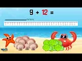 Skill Builder Sums and Differences on a Number Line 2nd Grade Math