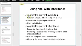 Use Of final Keyword in Java