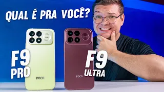 POCO F9 PRO vs POCO F9 ULTRA: QUAL VALE MAIS A PENA?