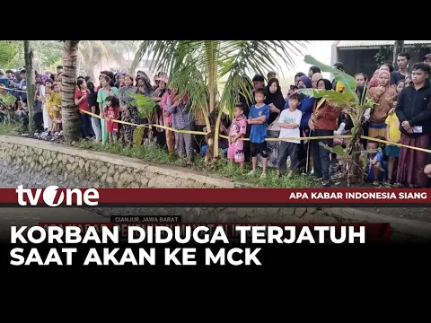 Jasad Pria Ditemukan Mengambang di Irigasi Cianjur