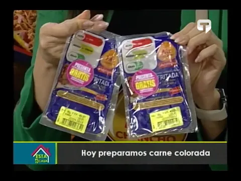 Hoy preparamos carne colorada