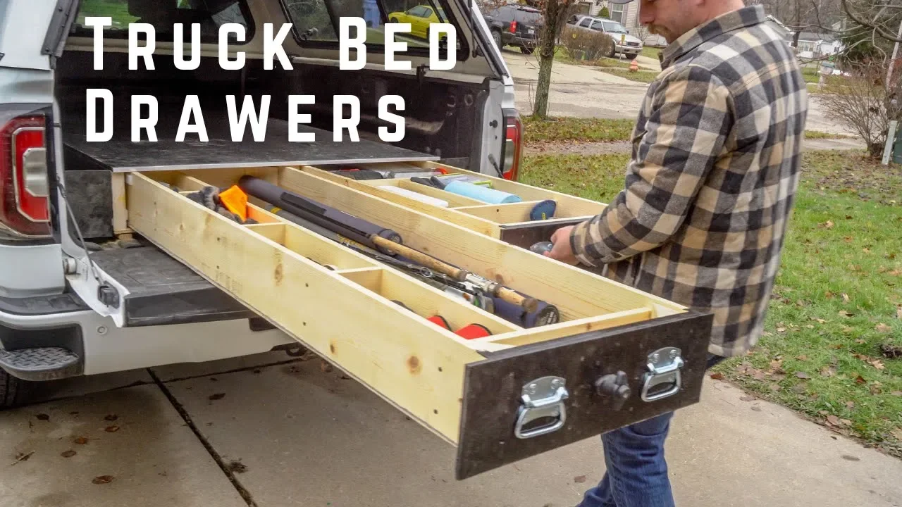 How To Build Truck Bed Drawers // SUV Drawer // DIY