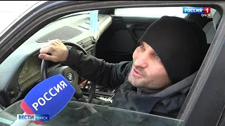 Омичи в интернете назвали сегодняшний затор на улице Лукашевича «пробкой века»