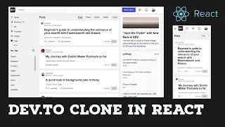 Build Dev to Clone in React JS Part 6 Infinite Loading Skeleton UI