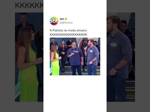 Sem papas na língua! 🤣 "Ele puxou a mãe" #SBT
