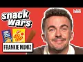 Frankie Muniz Tries British American Food Snack Wars