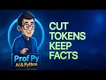 RAG Context Compression Cut Tokens Without Losing Facts in Python