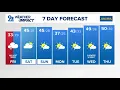 Thursday Dec 4 overnight forecast Flurries coming Friday morning