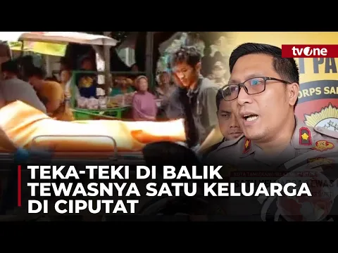 Polisi Masih Selidiki Misteri Tewasnya Satu Keluarga di Tangsel
