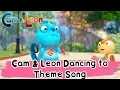 Funny Cartoon | Cam \u0026 Leon Dancing To Theme Song | Cam \u0026 Leon | Cartoon for Kids