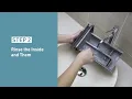 Panasonic Front Loading Washing Machine Detergent Drawer Care