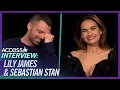 Sebastian Stan Blushed Over Lily James Pamela Anderson Transformation