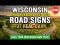 Wisconsin DMV Road Signs Practice Test 2026 50 Must-Know Permit Test Questions