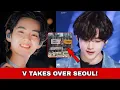 Download Lagu This Gigantic V Billboard in Gangnam Is Breaking the Internet!