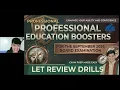 SESSION 9 PROFESSIONAL EDUCATION ALL SUBJECT BOOSTERS LET REVIEW DRILLS FOR SEPTEMBER 20 2026