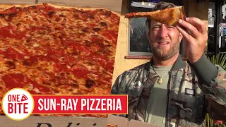 Barstool Pizza Review - Sun-Ray Pizzeria Little Falls NJ