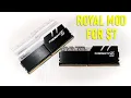 Modding G SKILL Trident Z RGB RAM into Royal Series