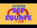 Scripting Ghidra - SetEquate