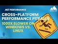 Console WindowWidth in NET Why Windows is 1000x Slower Than Linux