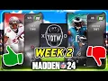 TOTW WEEK 2 WHICH CARDS ARE WORTH BUYING Madden 24 Ultimate Team