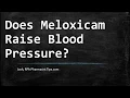 Does Meloxicam cause high blood pressure