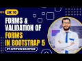 Lec 10 Forms Form Validation in Bootstrap 5 Aptitude Boosters