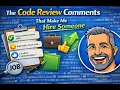 Senior Engineer Reveals Code Review Secrets That Get You Hired 25 Years in Tech