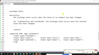 JavaScript OnChange Event - Learn from very basic about onChange Event JavaScript Tutorial