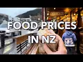 How much I spent on food in New Zealand Queenstown Milford Sound Te Anau Mt Cook Wanaka