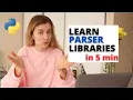 Python Web Scraping for Every Data Analyst parser libraries data scientists and analyst should know