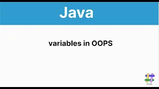 Understanding Variables in Object-Oriented Programming OOP with Java in telugu
