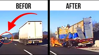 When Massive Trucks Lose Control