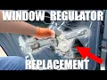 How to replace a WINDOW REGULATOR Quick and Easy DIY No mechanic needed
