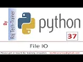 Python Tutorial - Part 37