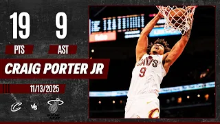 Craig Porter Jr - Highlights vs Miami Heat 19 PTS 4 REB 9 AST 3 STL 4 BLK FG 3PT