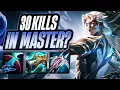Secret Crit Kayn Build DESTROYING MASTERS