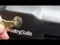 374 Getting a Broken Key Out of a Sentry Fire Box or Safe