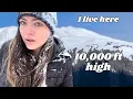 Why I live 10 000 ft high rural mountain life